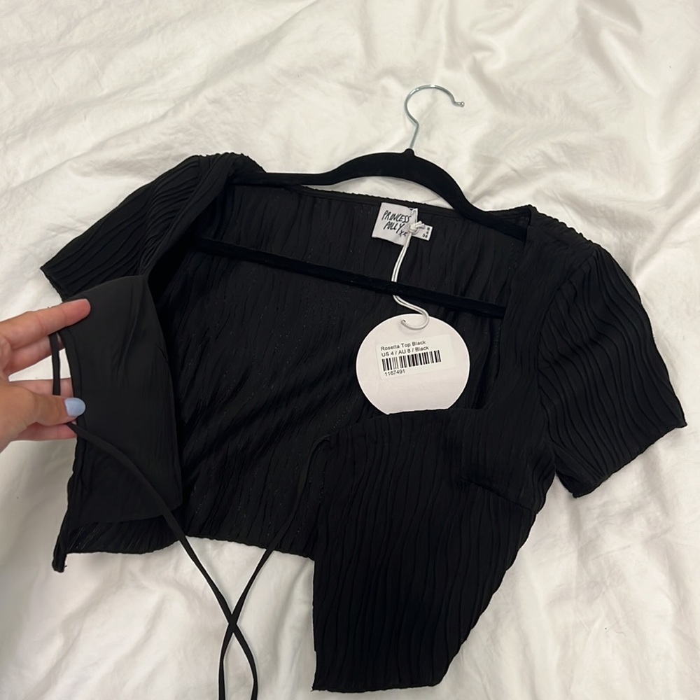 Princess Polly Black Top